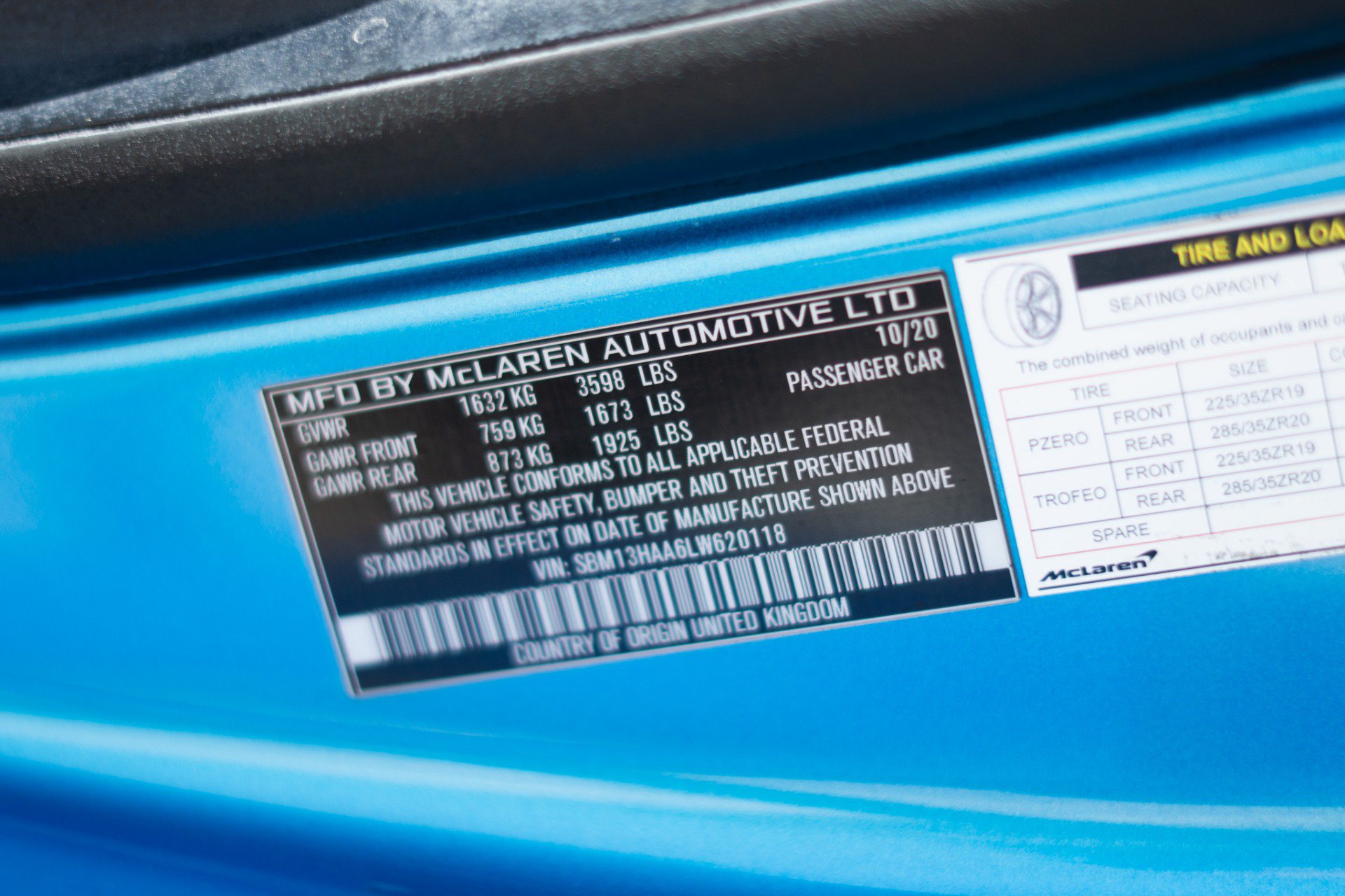 Used 2020 McLaren 620R RWD image 62