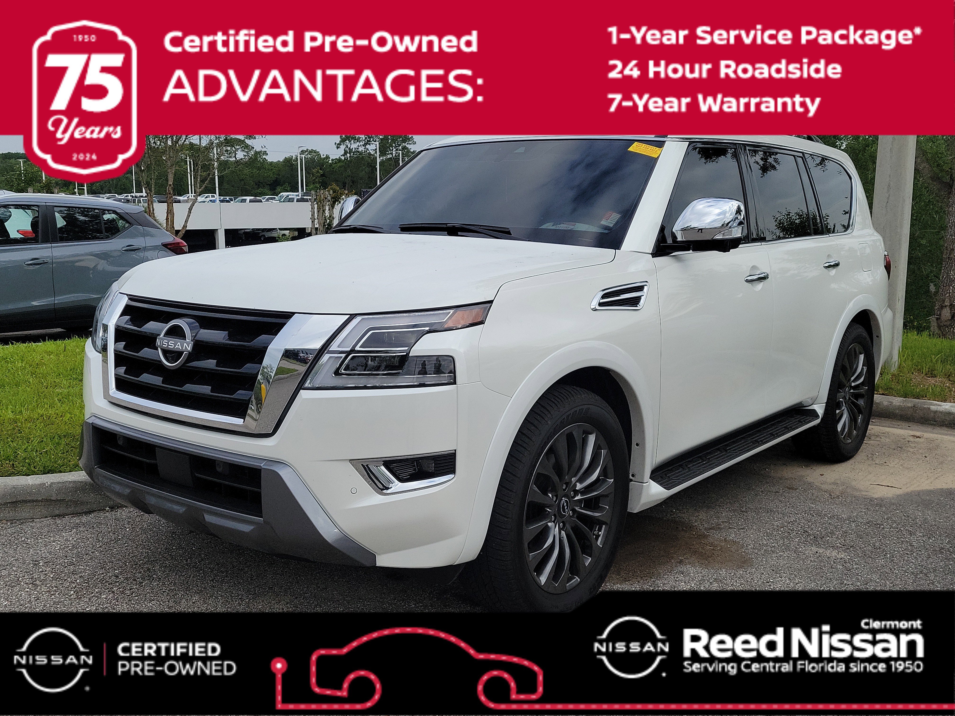 Certified 2023 Nissan Armada Platinum w/ Cargo Package AWD/4WD image 1