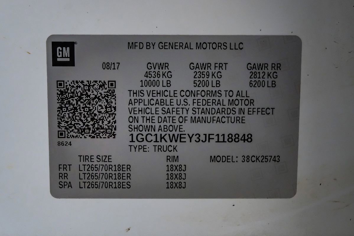 Used 2018 Chevrolet Silverado 2500 LTZ w/ Duramax Plus Package image 67