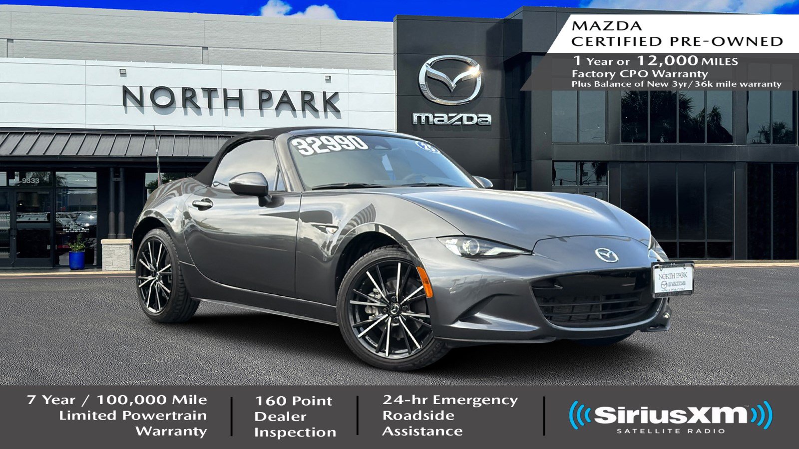 Certified 2025 MAZDA MX-5 Miata Grand Touring