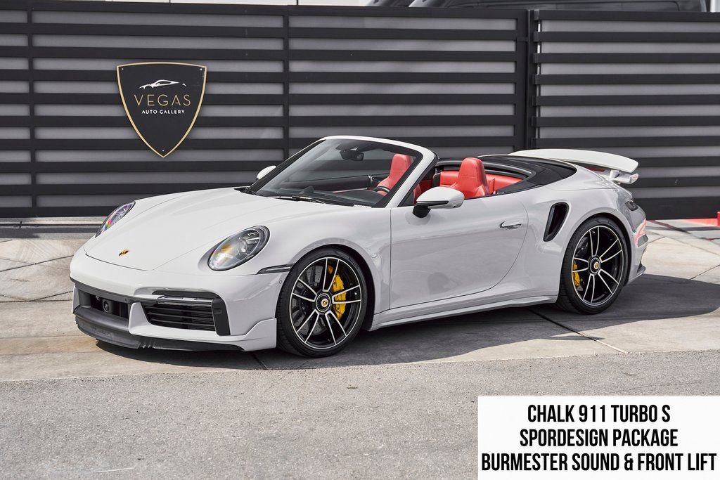 Used 2022 Porsche 911 Turbo S w/ 911 Turbo Sportdesign Package image 1