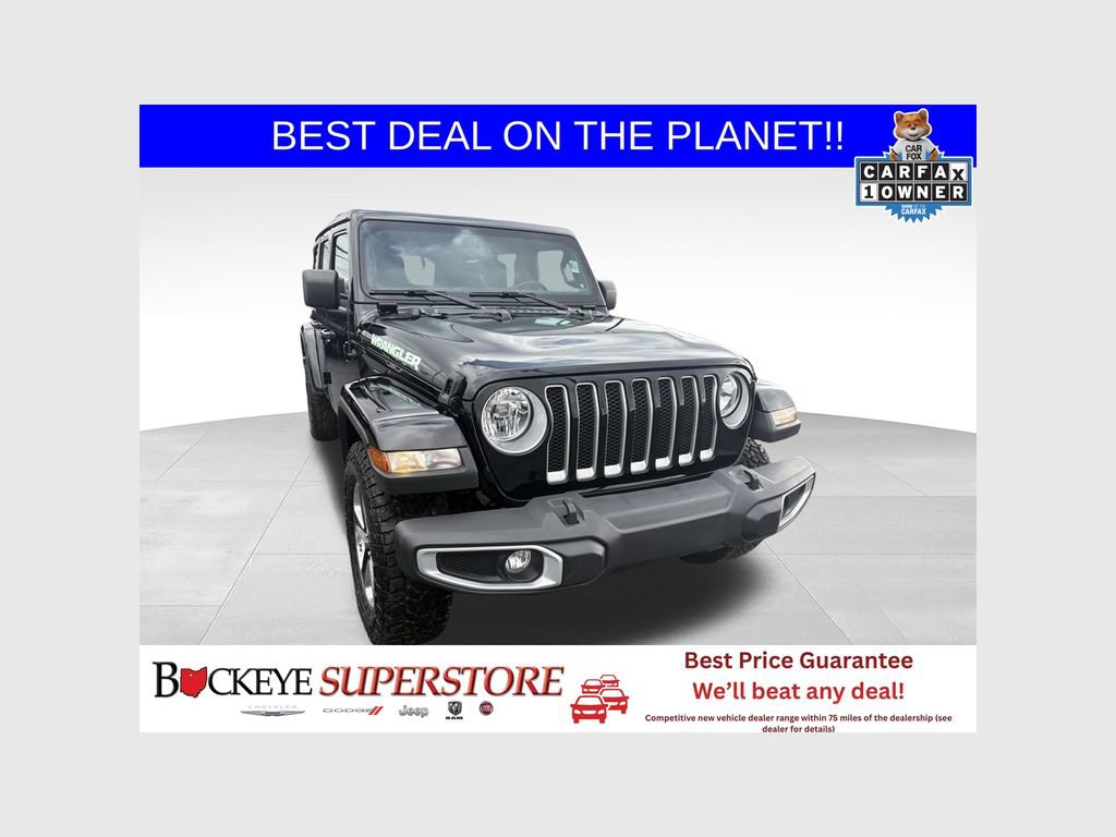 Used 2023 Jeep Wrangler Unlimited Sahara w/ Cold Weather Group
