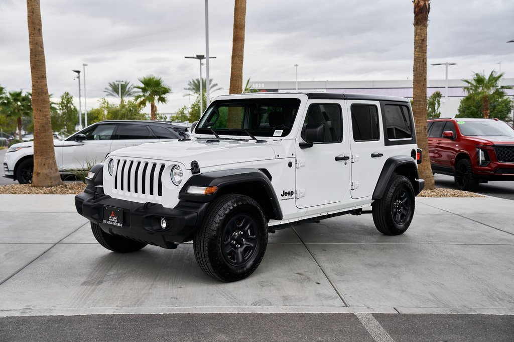 Used 2023 Jeep Wrangler Sport image 4