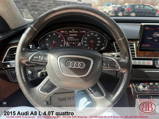 Used 2015 Audi A8 L 4.0T w/ Premium Package image 17