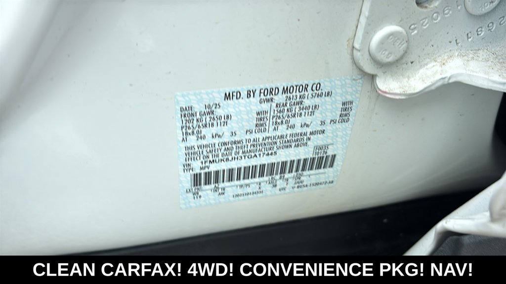 Used 2026 Ford Explorer Tremor w/ Tremor Convenience Package AWD/4WD image 35