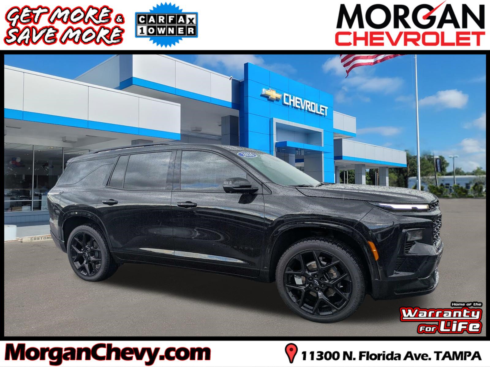 Used 2026 Chevrolet Traverse RS FWD image 1