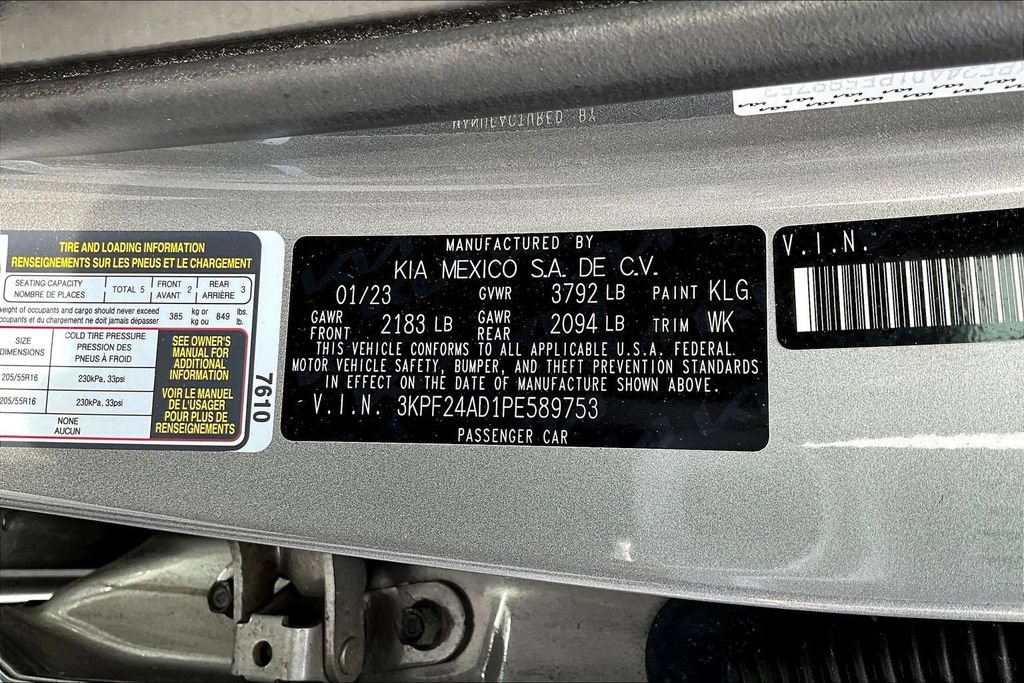 Used 2023 Kia Forte LXS FWD image 15