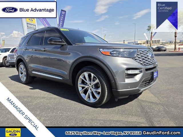 Certified 2021 Ford Explorer Platinum w/ Equipment Group 601A
