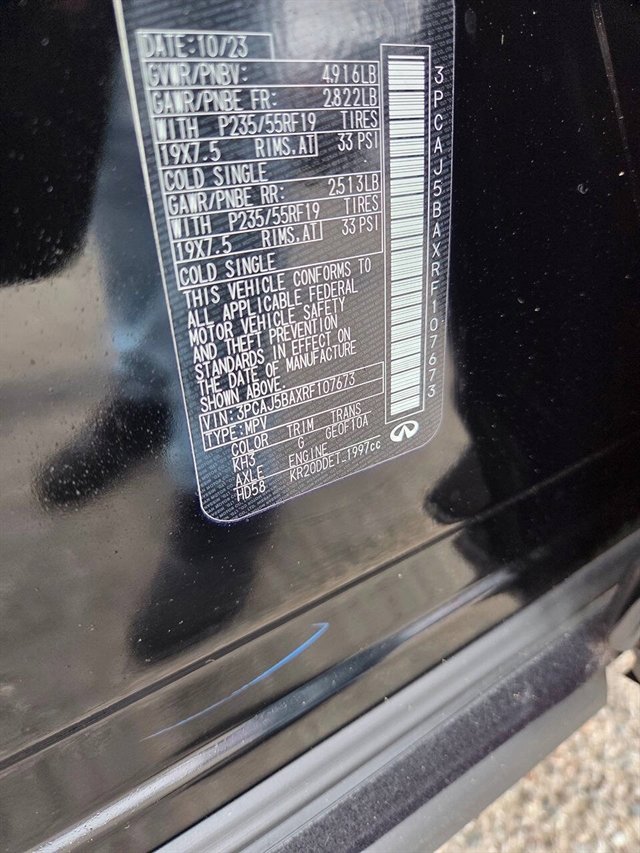 Used 2024 INFINITI QX50 Luxe image 14