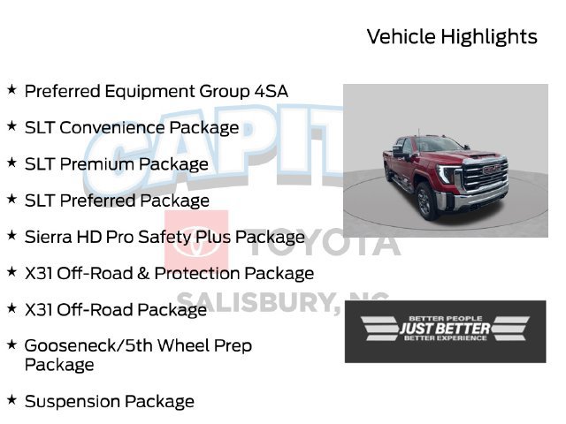 Used 2025 GMC Sierra 2500 SLT w/ SLT Premium Package AWD/4WD image 2