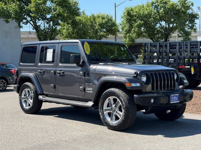 Used 2020 Jeep Wrangler Unlimited Sahara w/ Cold Weather Group AWD/4WD image 1