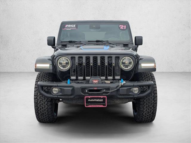 Used 2021 Jeep Wrangler Unlimited Rubicon 4xe w/ Steel Bumper Group image 2