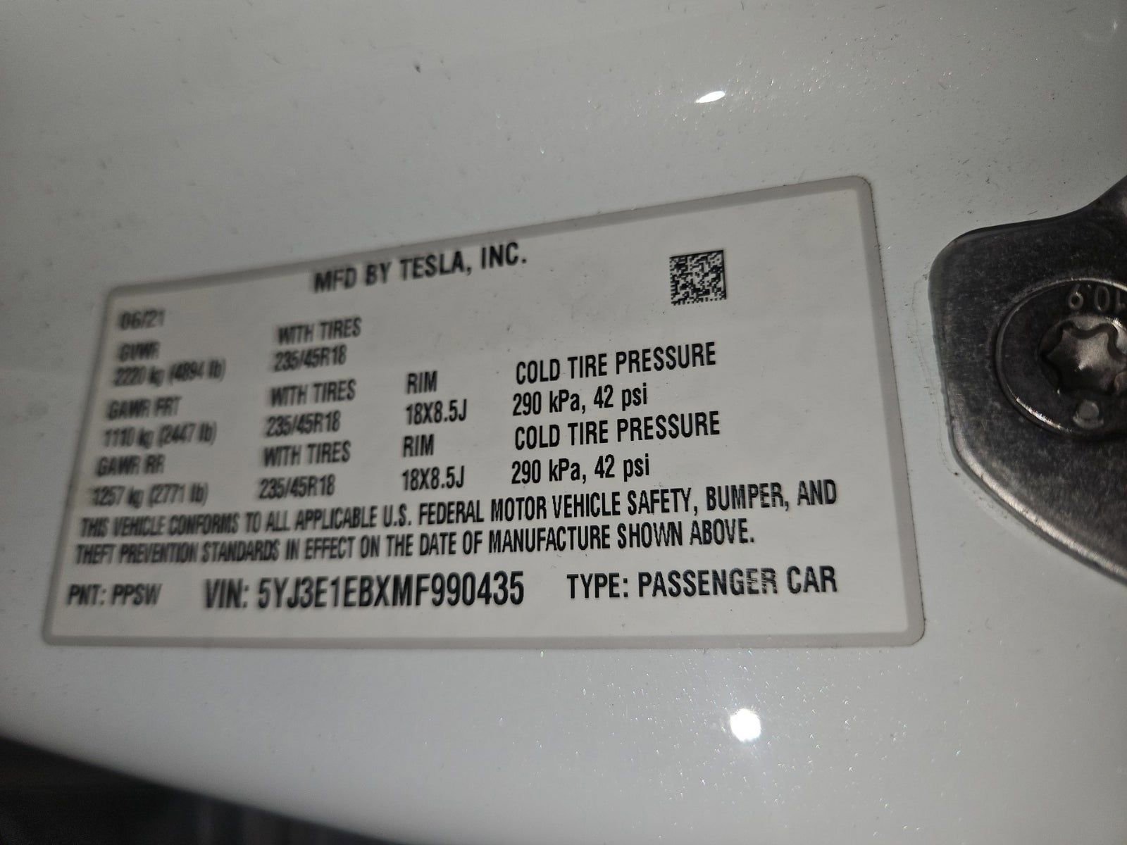 Used 2021 Tesla Model 3 Long Range image 7