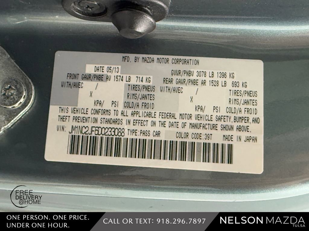 Used 2013 MAZDA MX-5 Miata Sport image 49