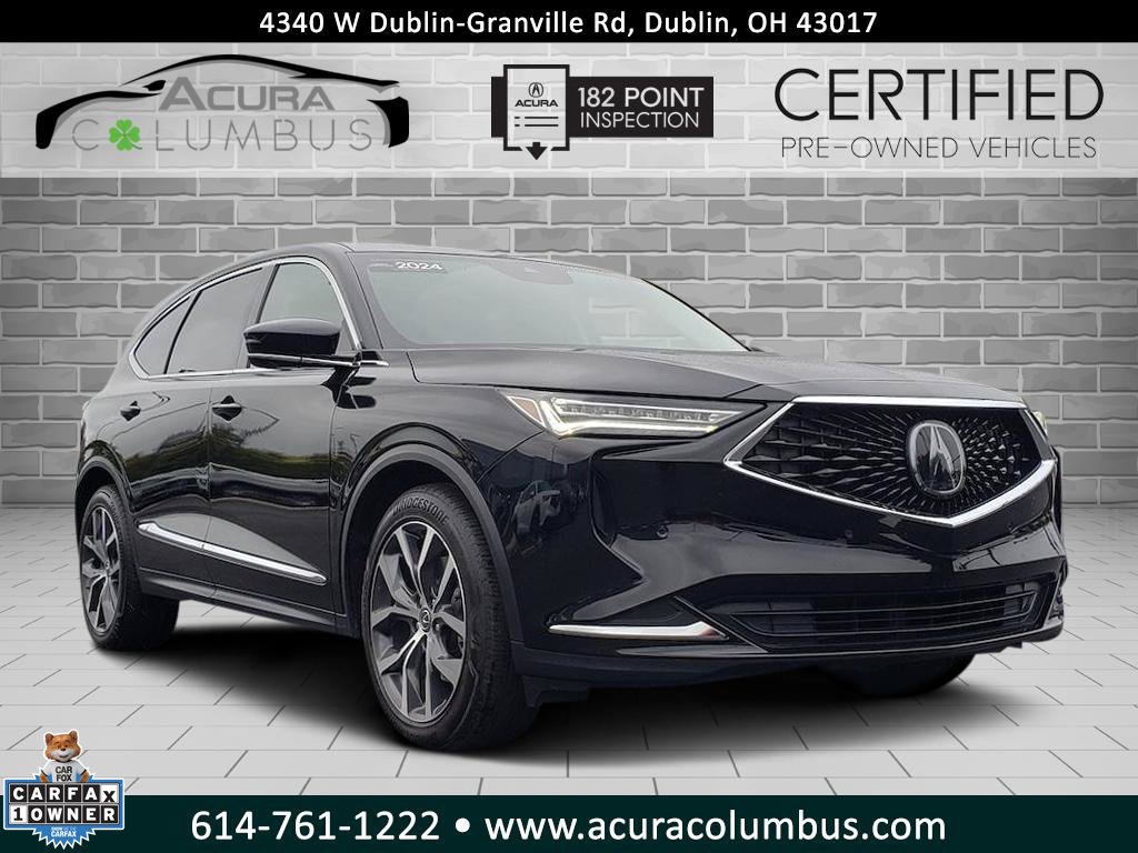 Certified 2024 Acura MDX w/ Technology Package