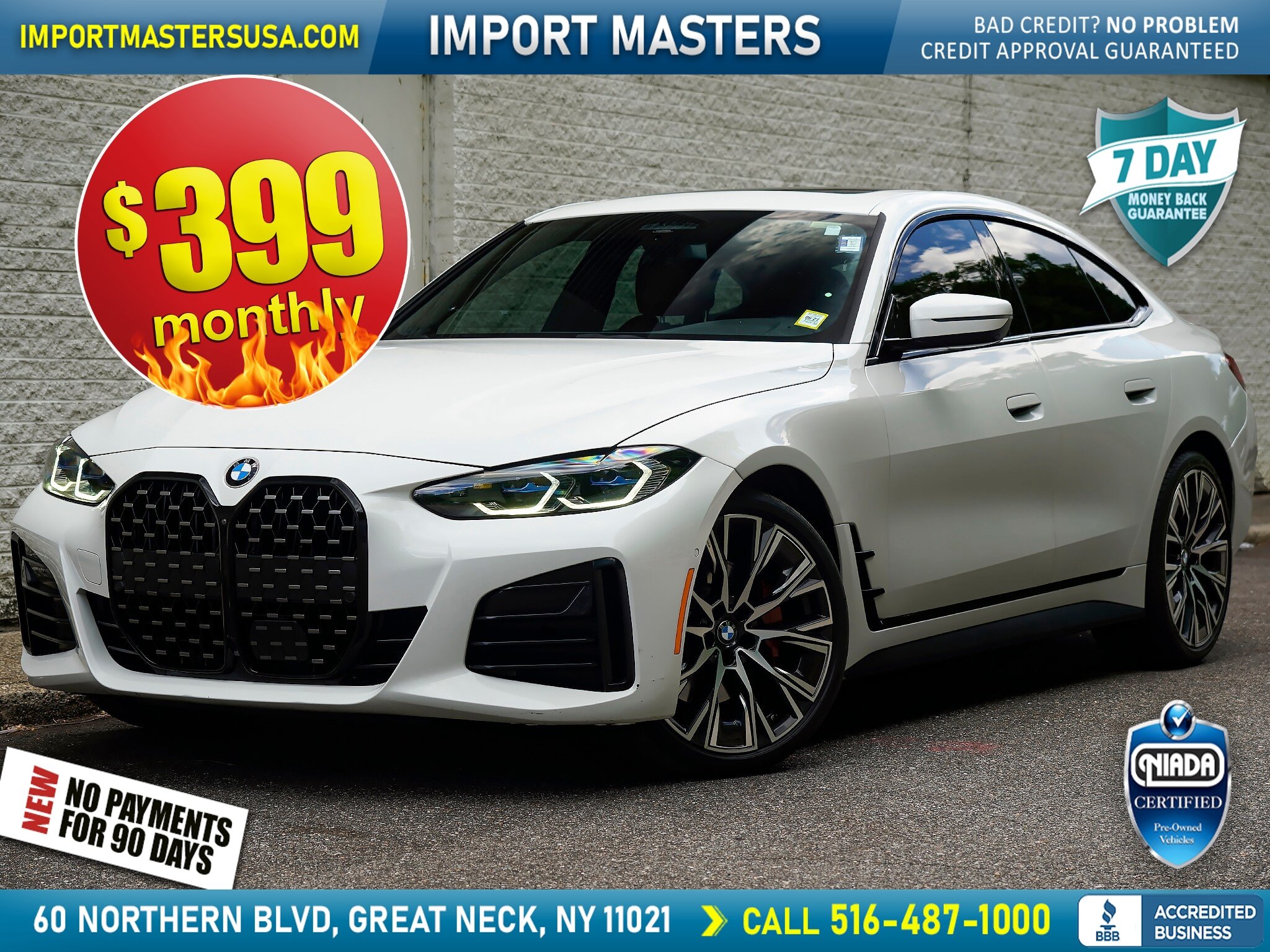 Used 2022 BMW 430i Gran Coupe w/ M Sport Package