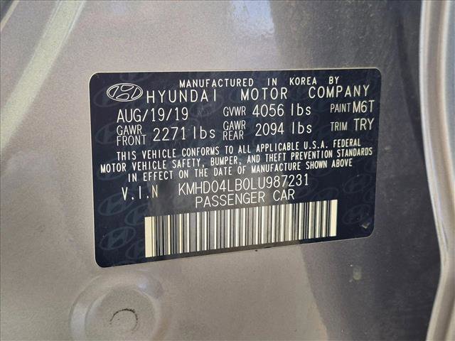 Used 2020 Hyundai Elantra Sport w/ Premium Package 02 FWD image 25