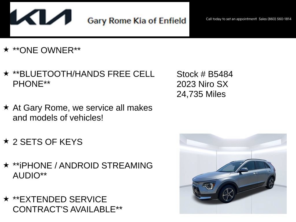 Certified 2023 Kia Niro FWD image 7