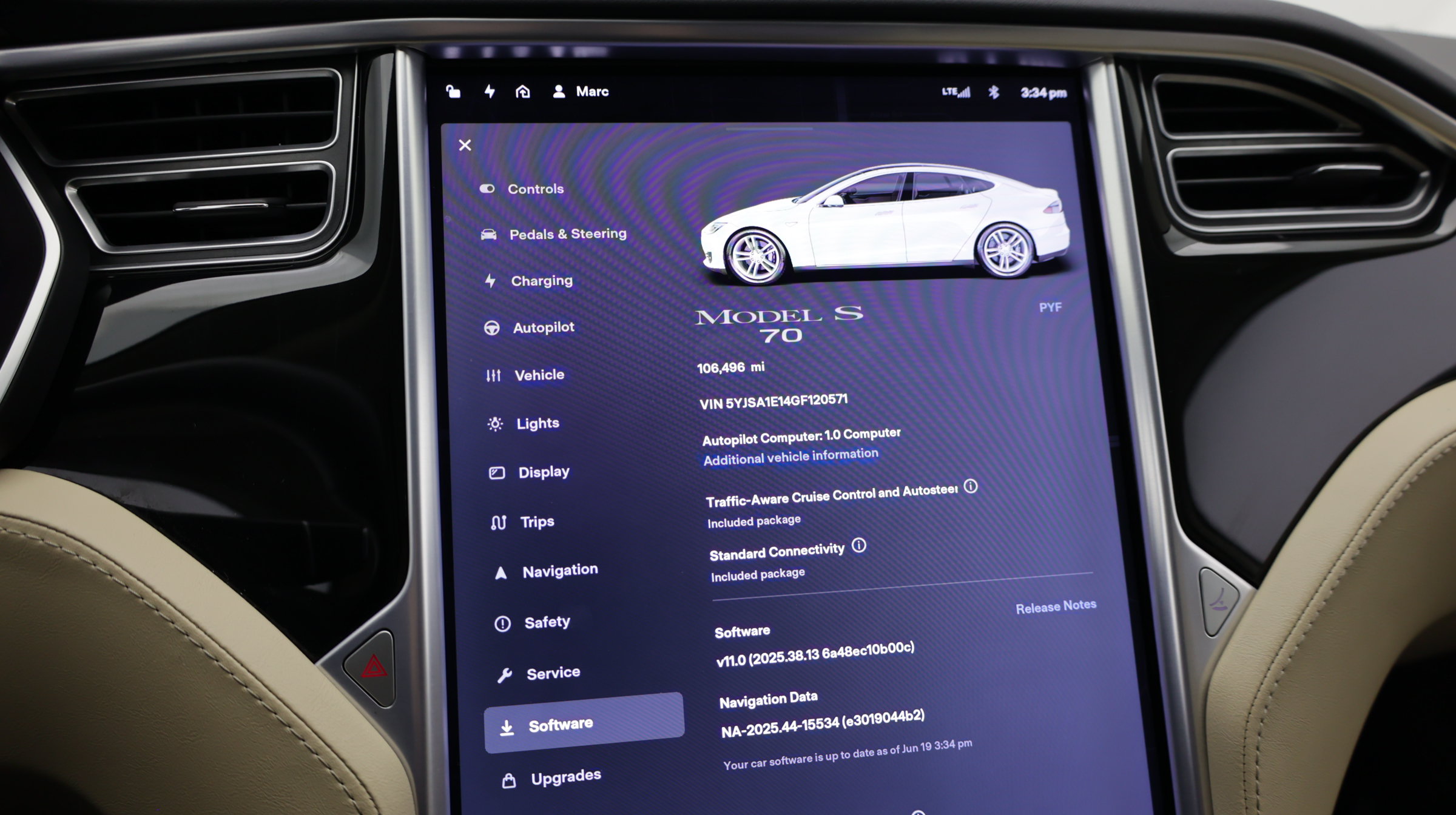 Used 2016 Tesla Model S 70 RWD image 16
