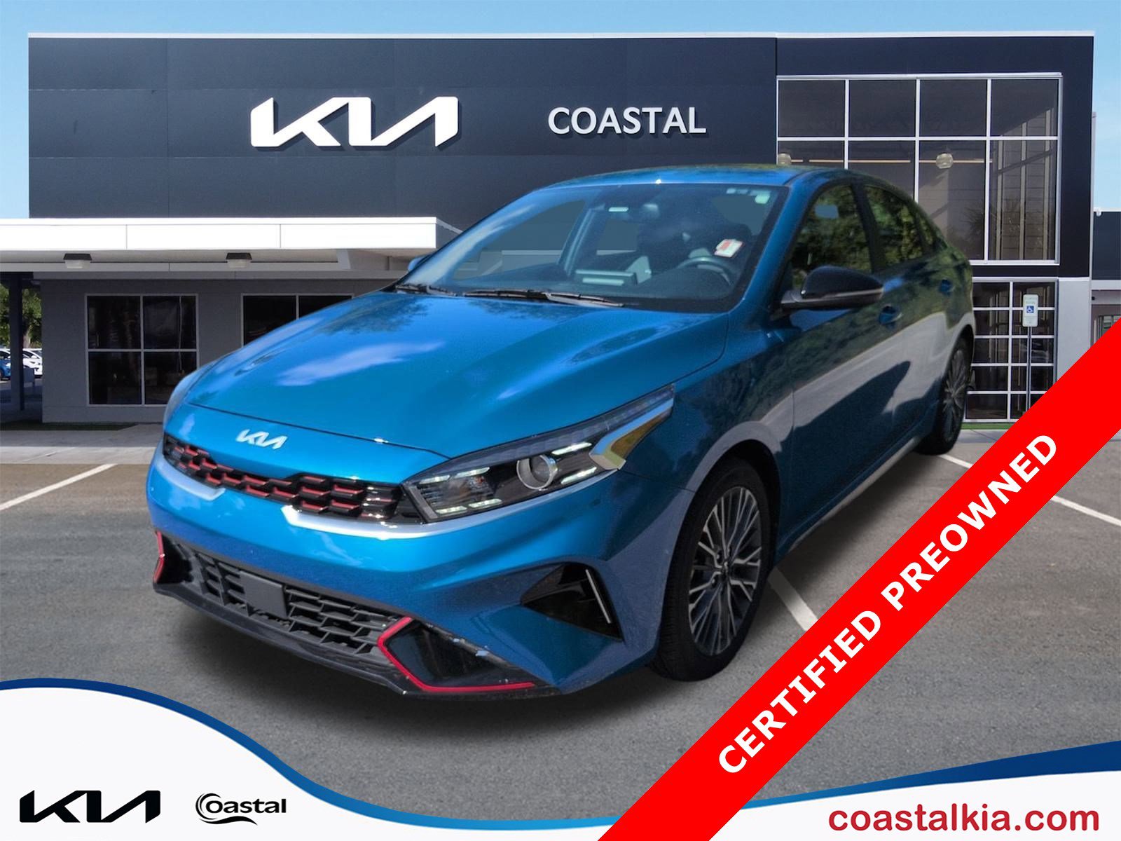 Certified 2023 Kia Forte GT-Line w/ GT-Line Premium Package image 1