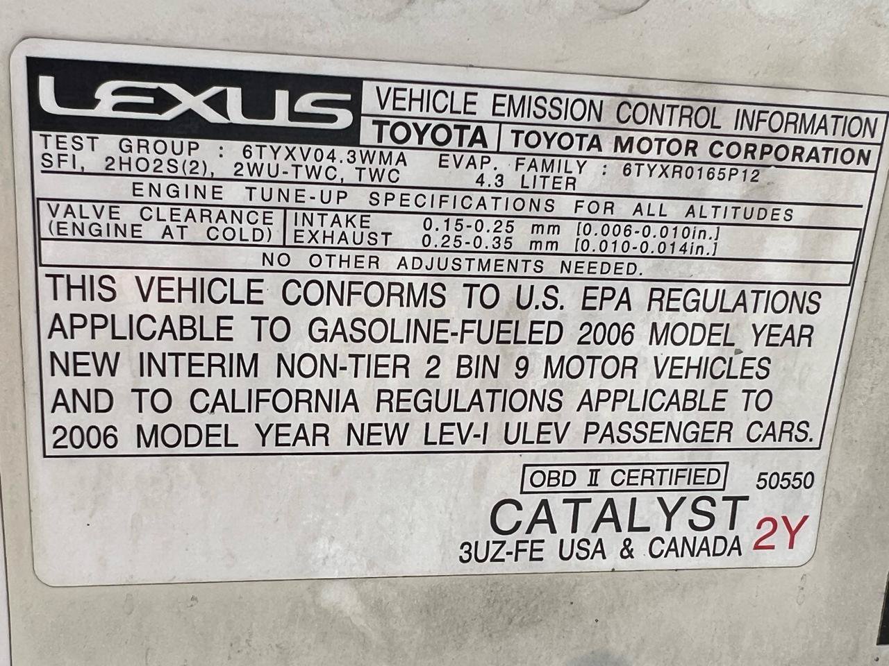 Used 2006 Lexus GS 430 w/ Preferred Accessory Pkg RWD image 19
