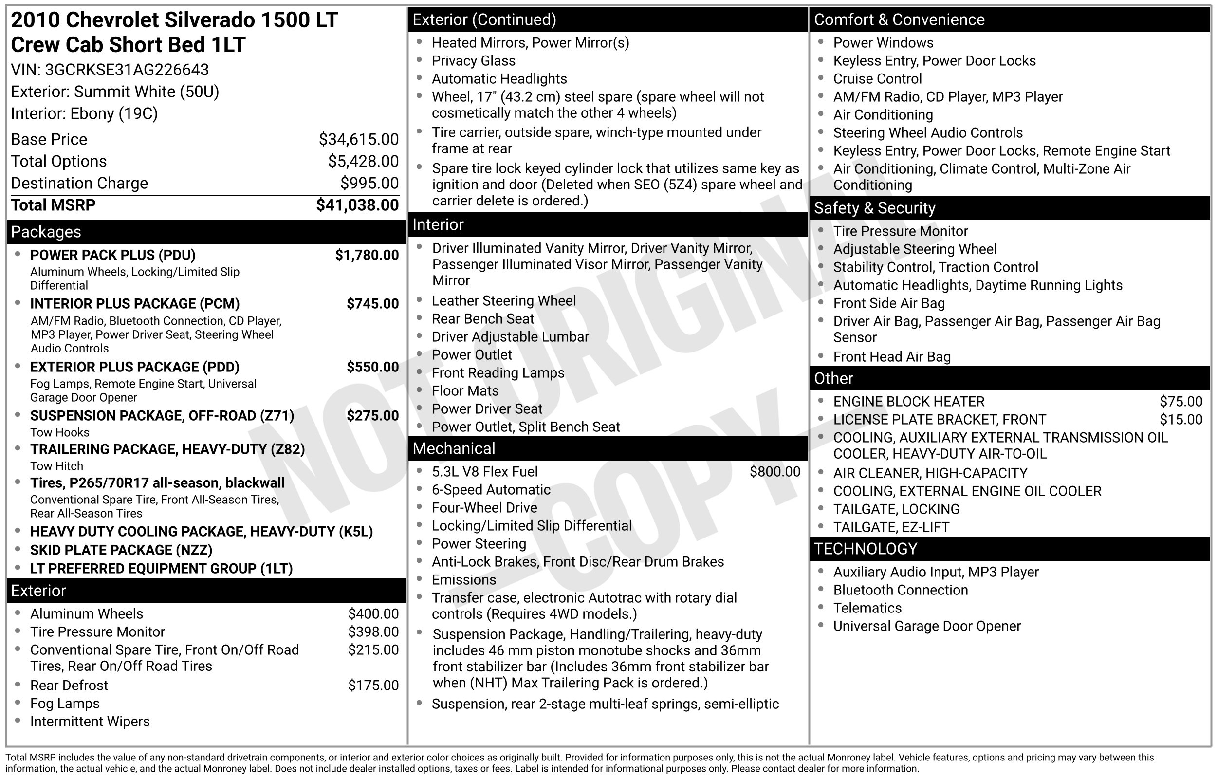 Used 2010 Chevrolet Silverado 1500 LT w/ Power Pack Plus image 5