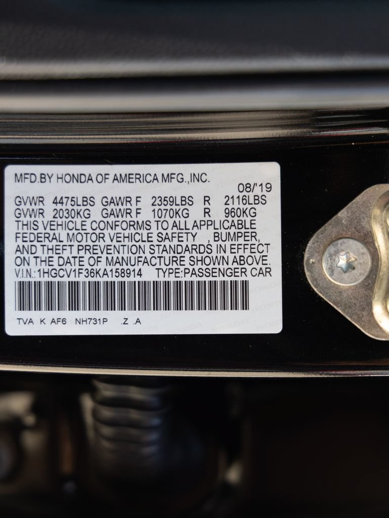 Used 2019 Honda Accord Sport image 32