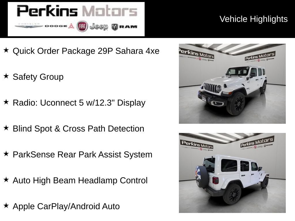 Certified 2025 Jeep Wrangler Unlimited Sahara w/ Safety Group AWD/4WD image 7