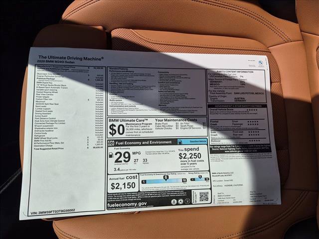 New 2026 BMW M340i w/ Premium Package RWD image 17