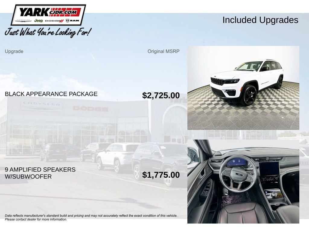 Certified 2025 Jeep Grand Cherokee Limited w/ Black Appearance Package image 5
