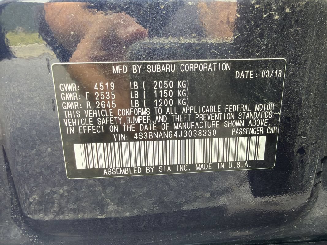 Used 2018 Subaru Legacy 2.5i Limited AWD/4WD image 25