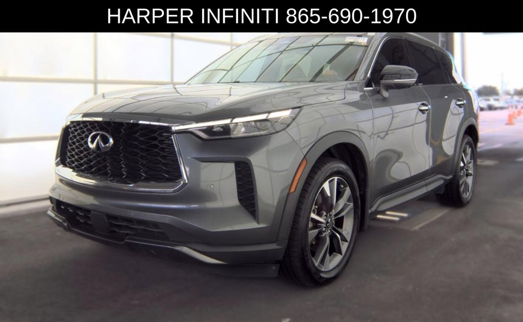 Used 2022 INFINITI QX60 Luxe w/ Cargo Package FWD image 1
