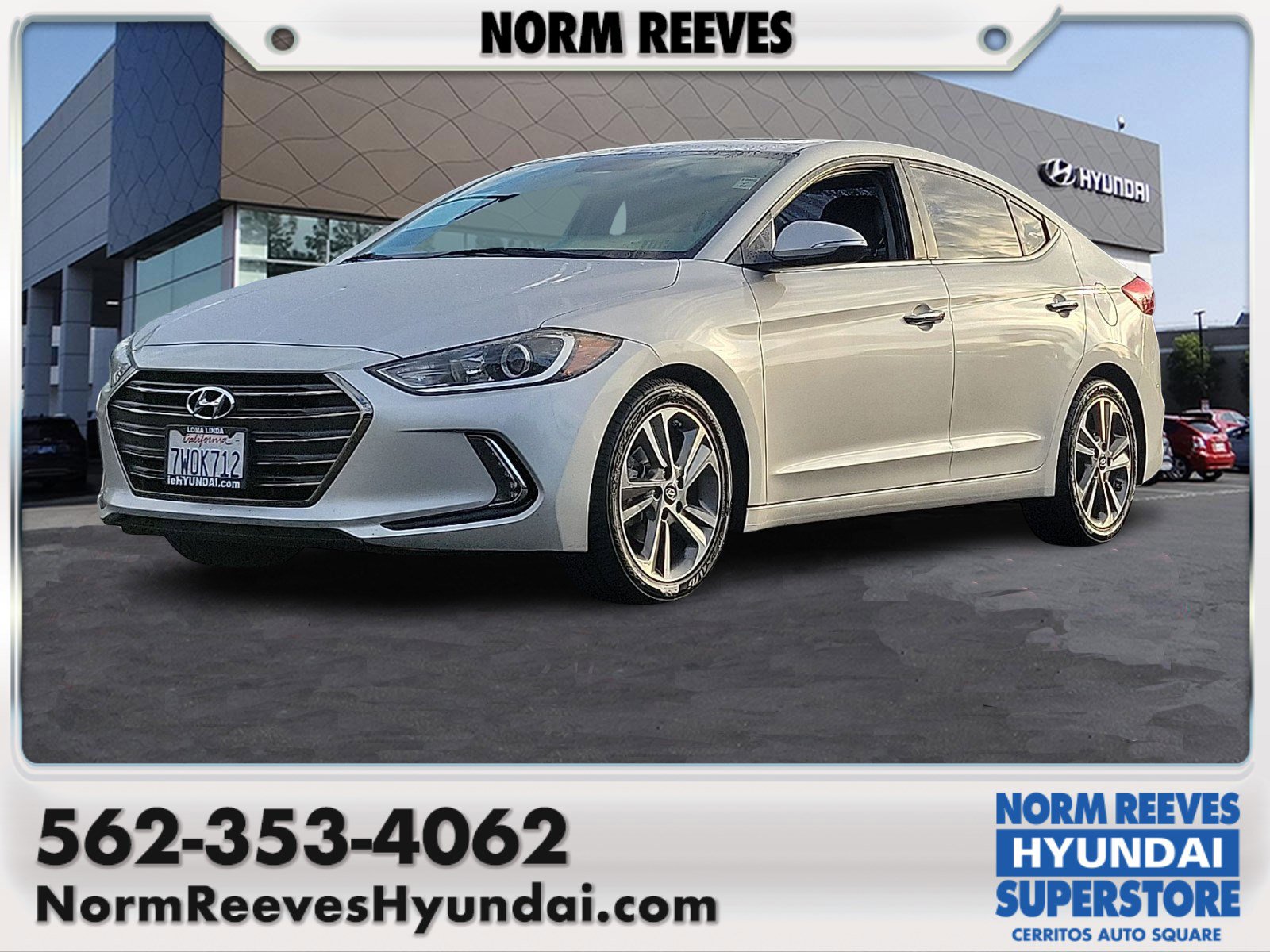 Used 2017 Hyundai Elantra Limited w/ Limited Tech Package 04
