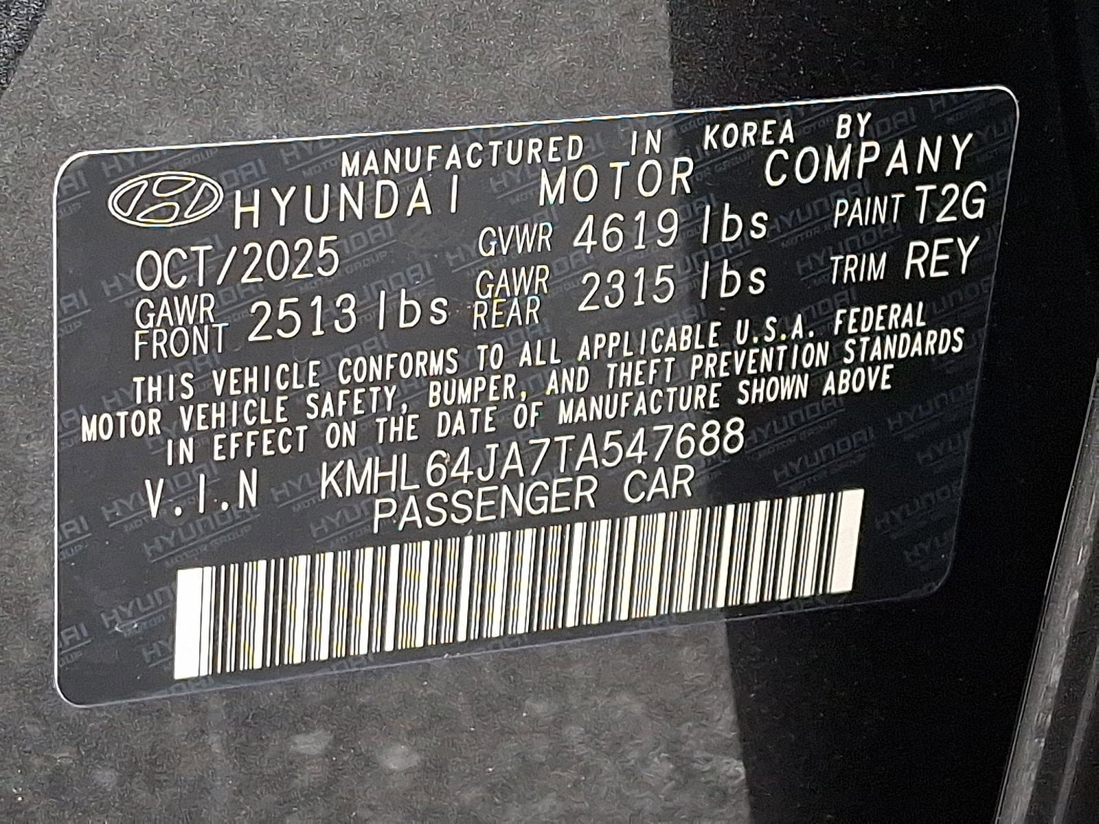 New 2026 Hyundai Sonata SEL AWD/4WD image 13
