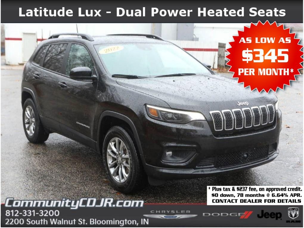 Used 2022 Jeep Cherokee Latitude Lux video 1