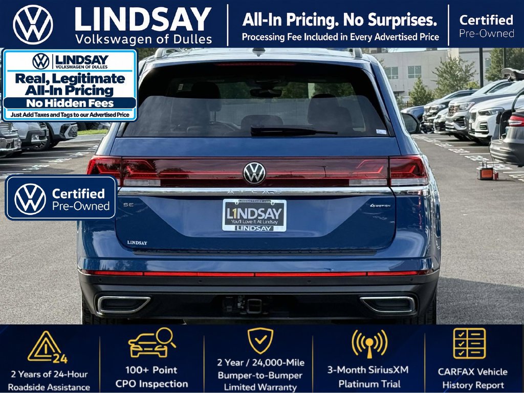 Used 2025 Volkswagen Atlas SE AWD/4WD image 6