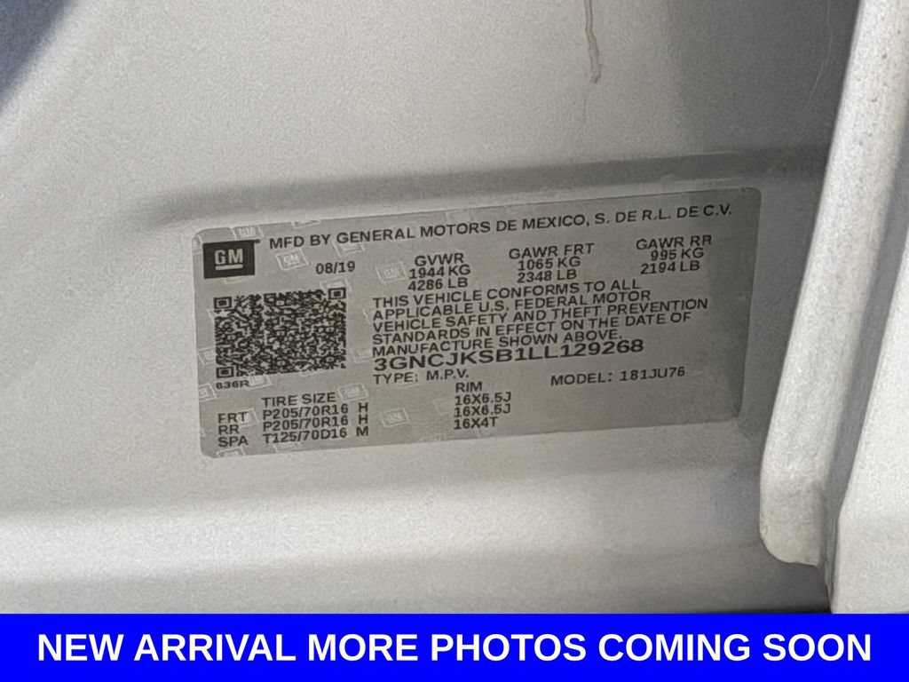 Used 2020 Chevrolet Trax LS w/ Tint and Cruise Package FWD image 20