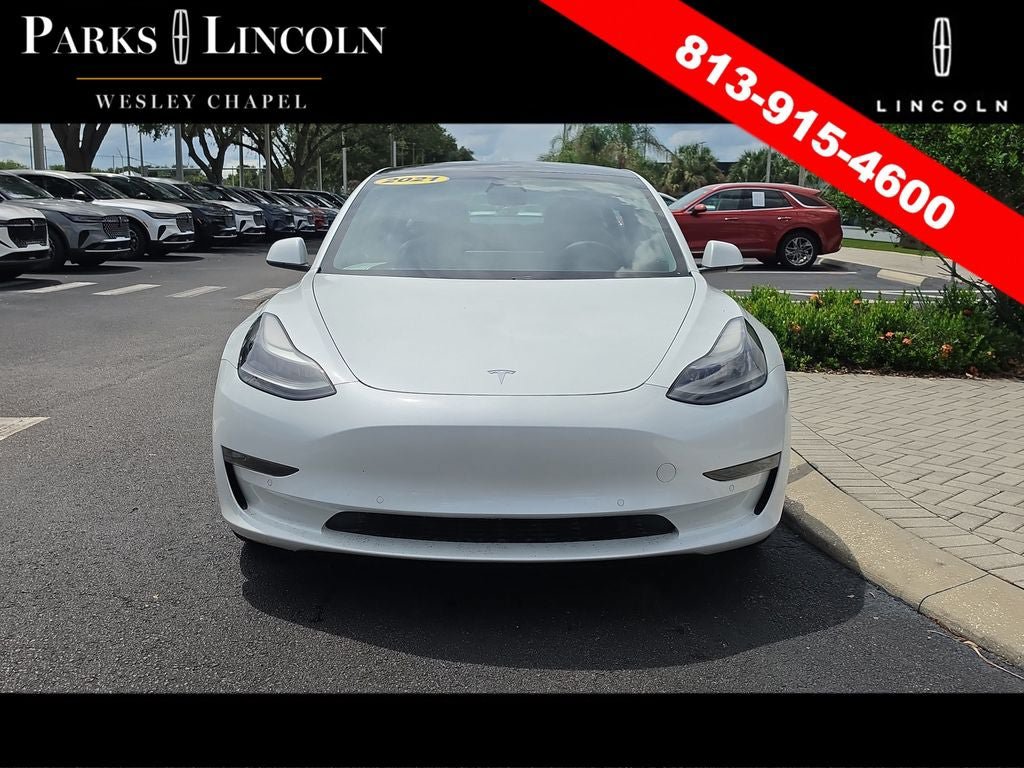 Used 2021 Tesla Model 3 Long Range AWD/4WD image 2