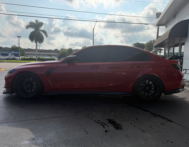 Used 2023 BMW M3 Competition w/ M Carbon Exterior Package RWD image 2
