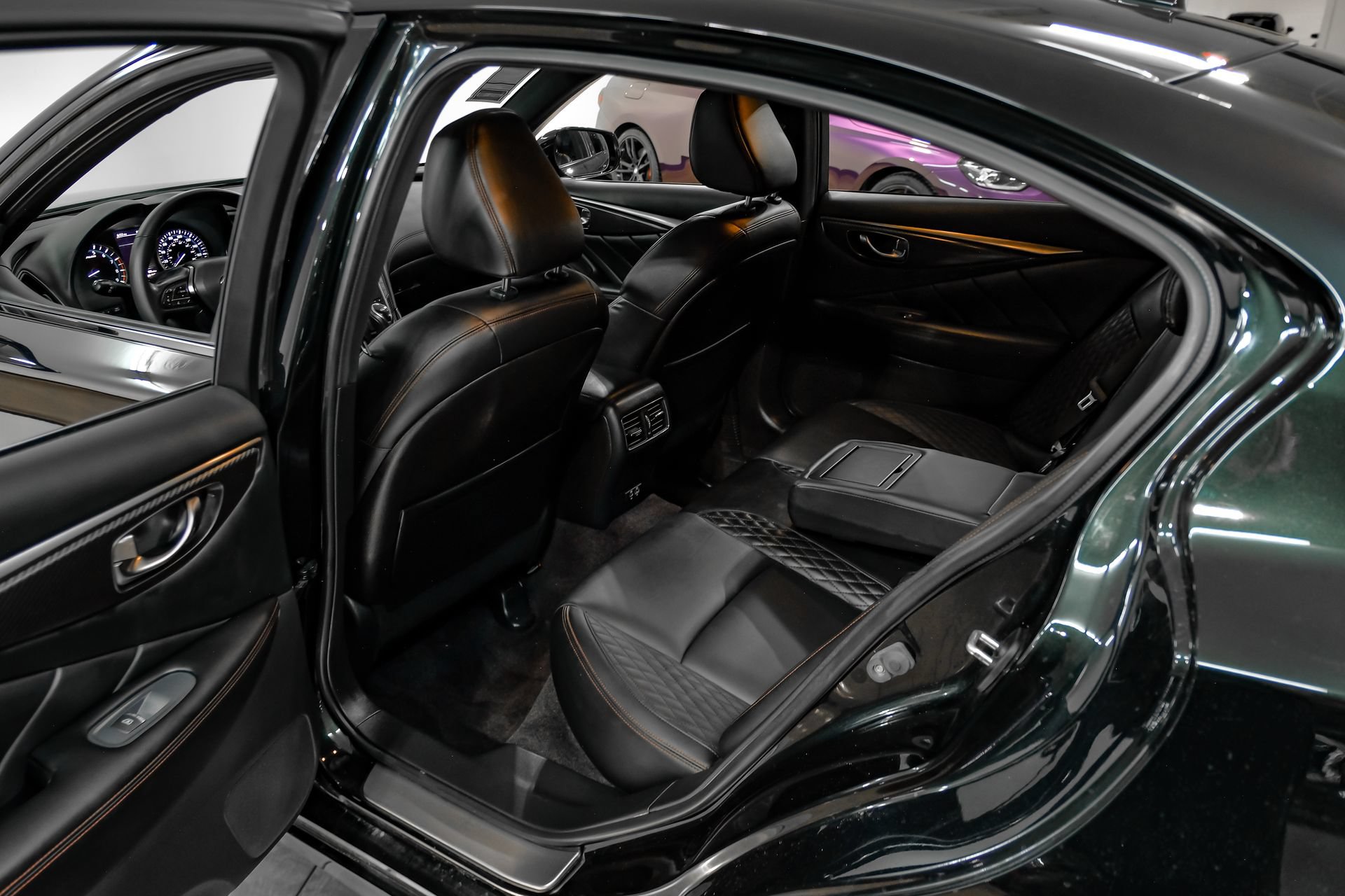 Used 2024 INFINITI Q50 Red Sport 400 w/ Black Opal Edition RWD image 49