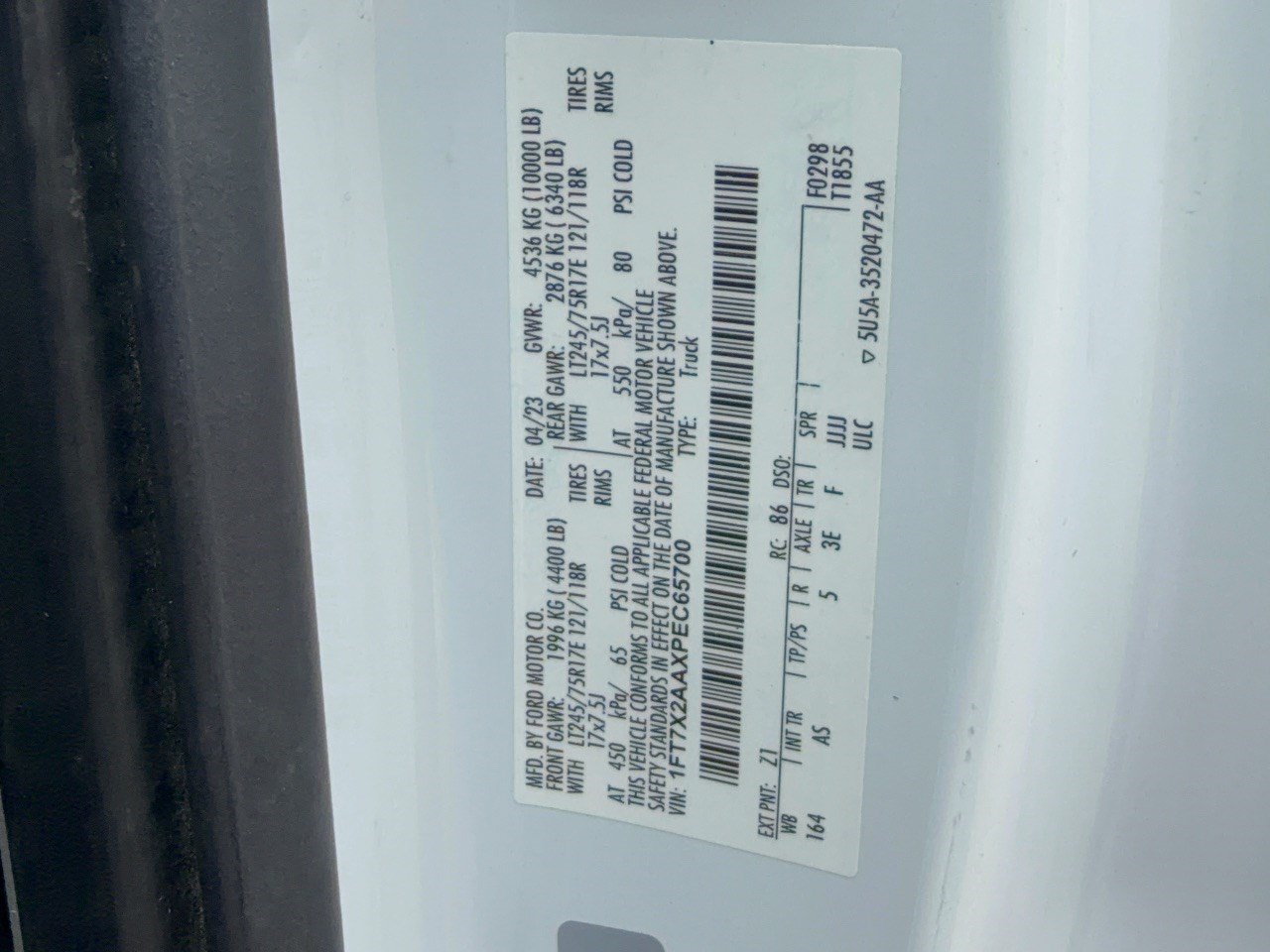 Used 2023 Ford F250 XL w/ XL Driver Assist Package RWD image 31