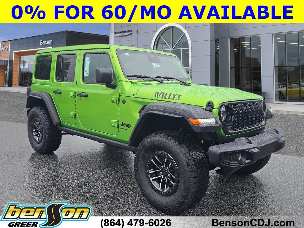 New 2025 Jeep Wrangler Willys image 1