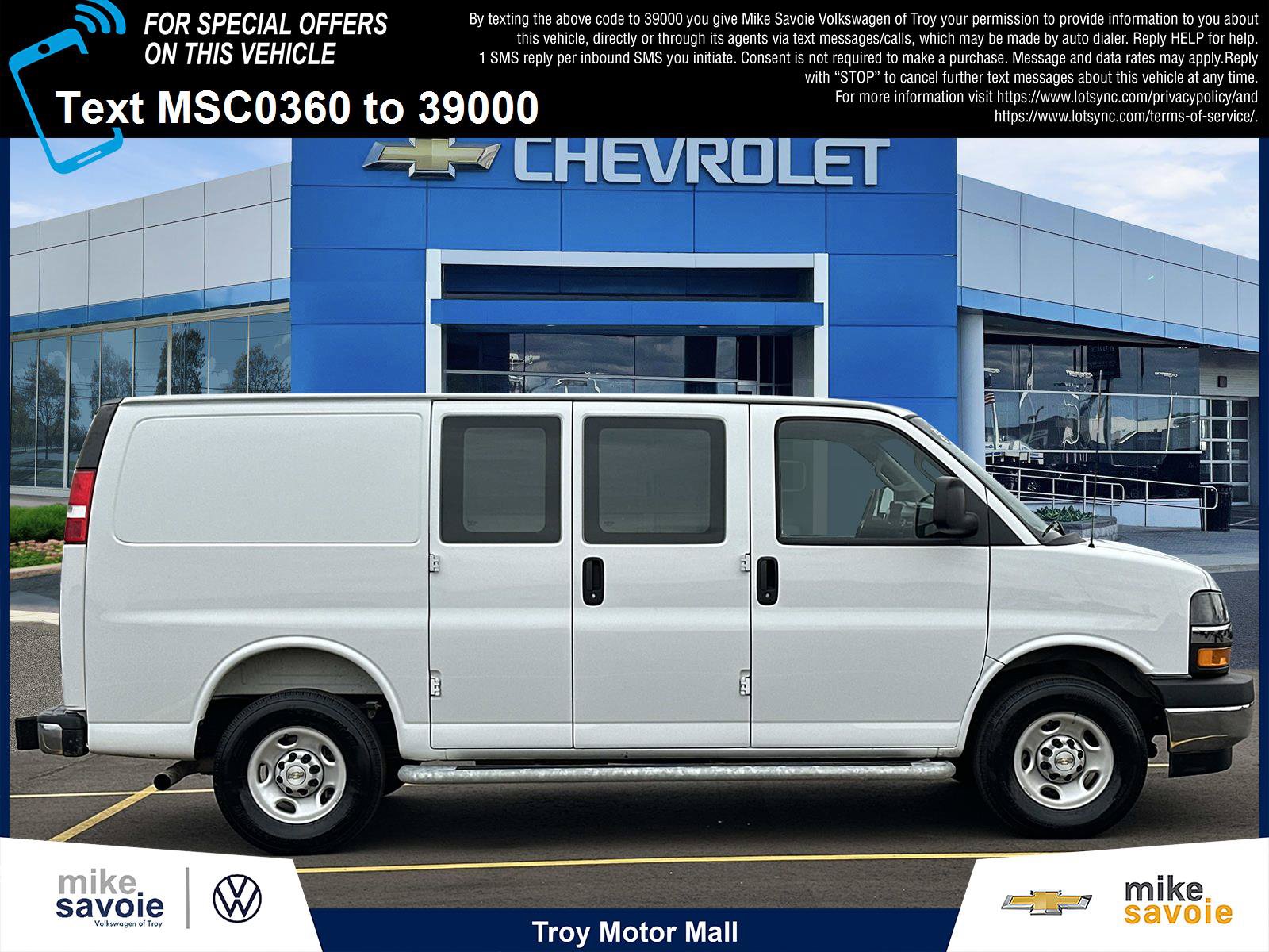 Certified 2025 Chevrolet Express 2500 w/ Driver Convenience Package RWD image 2