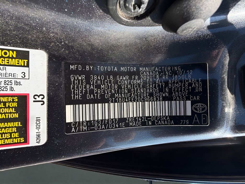 Used 2013 Toyota Corolla S image 30