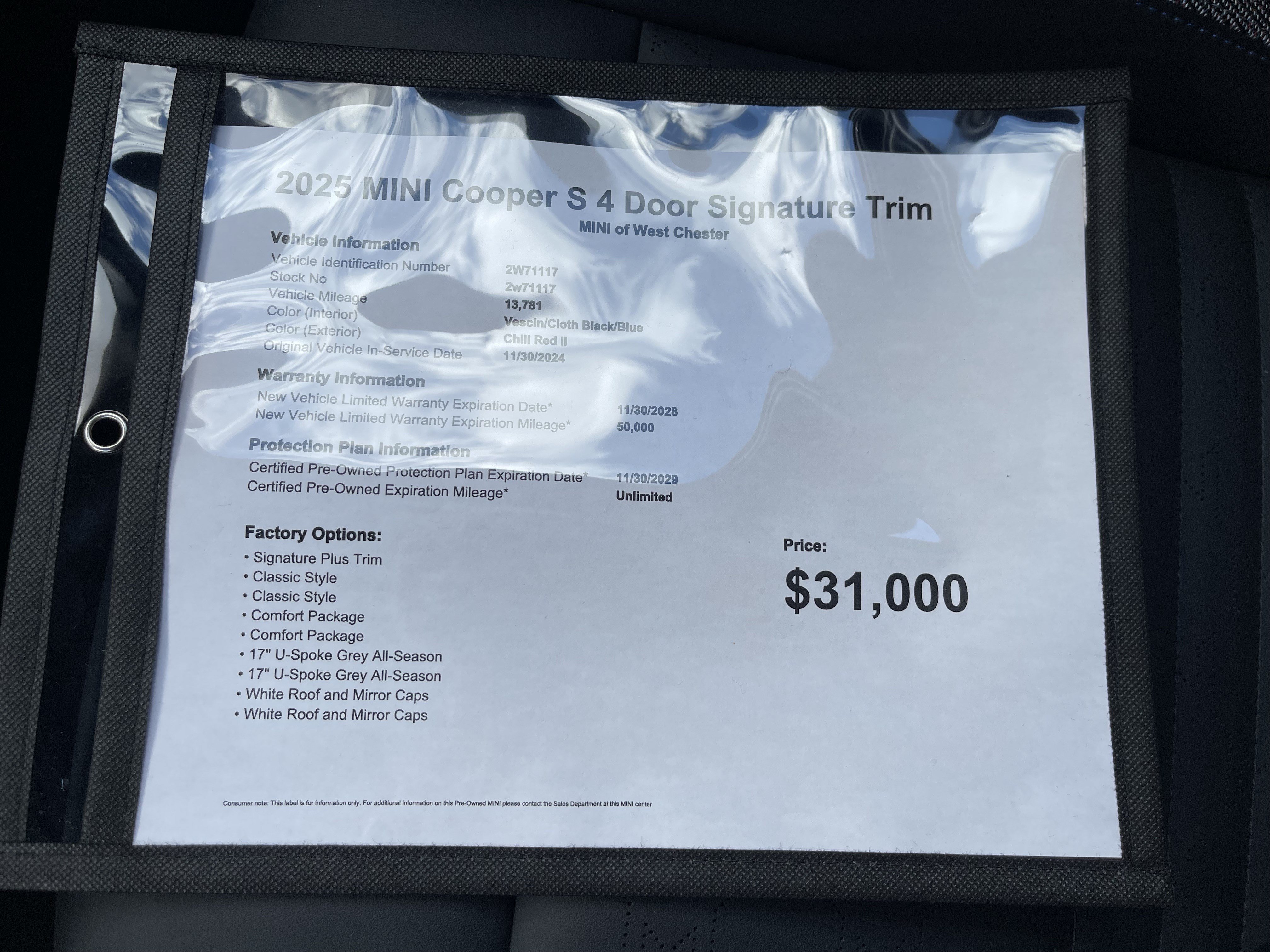 Used 2025 MINI Cooper S FWD image 18