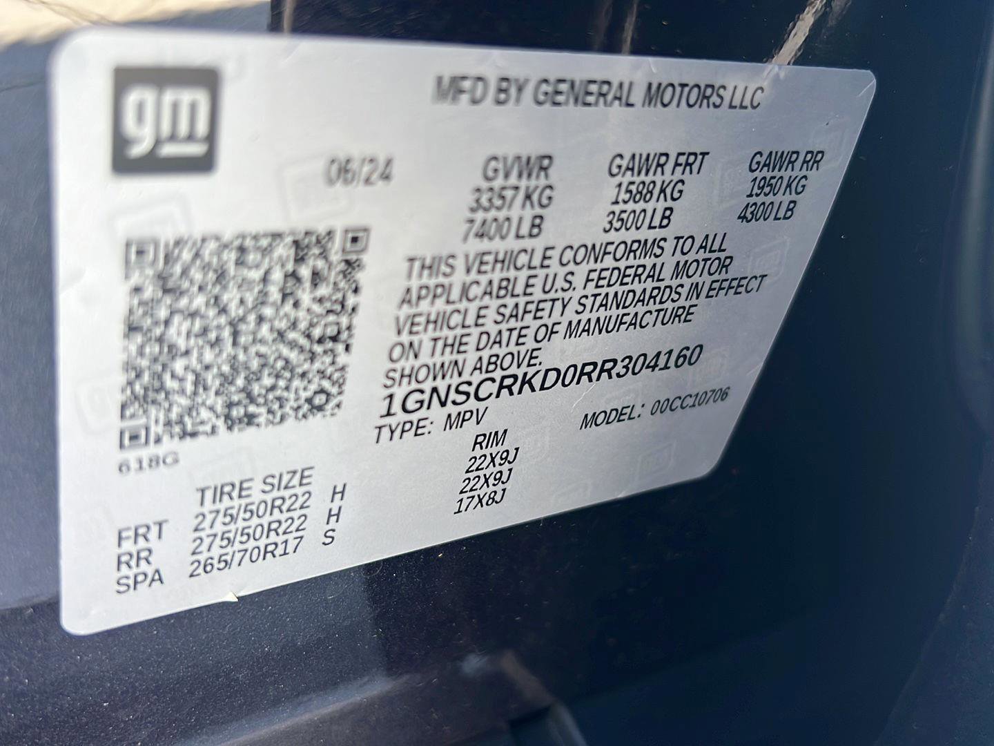 Used 2024 Chevrolet Tahoe RST w/ Luxury Package image 47