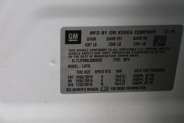 Certified 2020 Chevrolet Trax LT w/ LT Convenience Package image 21