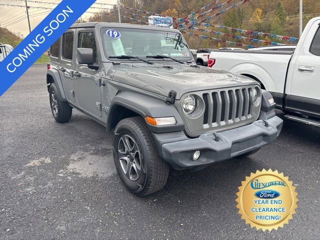 Used 2019 Jeep Wrangler Unlimited Sport S video 3