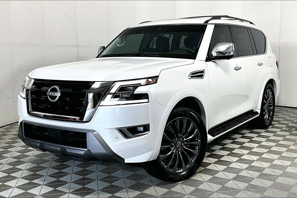 Used 2024 Nissan Armada Platinum w/ Captain's Chairs Package image 2