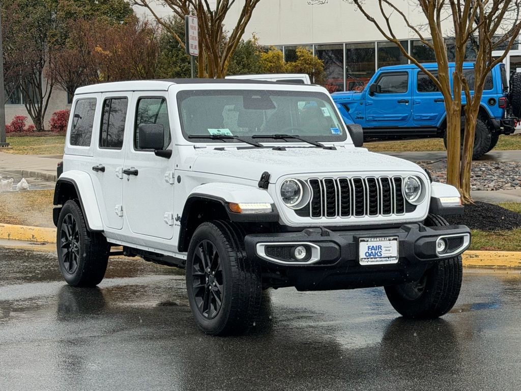 Certified 2025 Jeep Wrangler Unlimited Sahara w/ Safety Group image 1